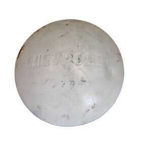 Vintage Chevorlet Dogdish Truck  Hubcap White 1947-1953 3/4 -1 Ton Chevy